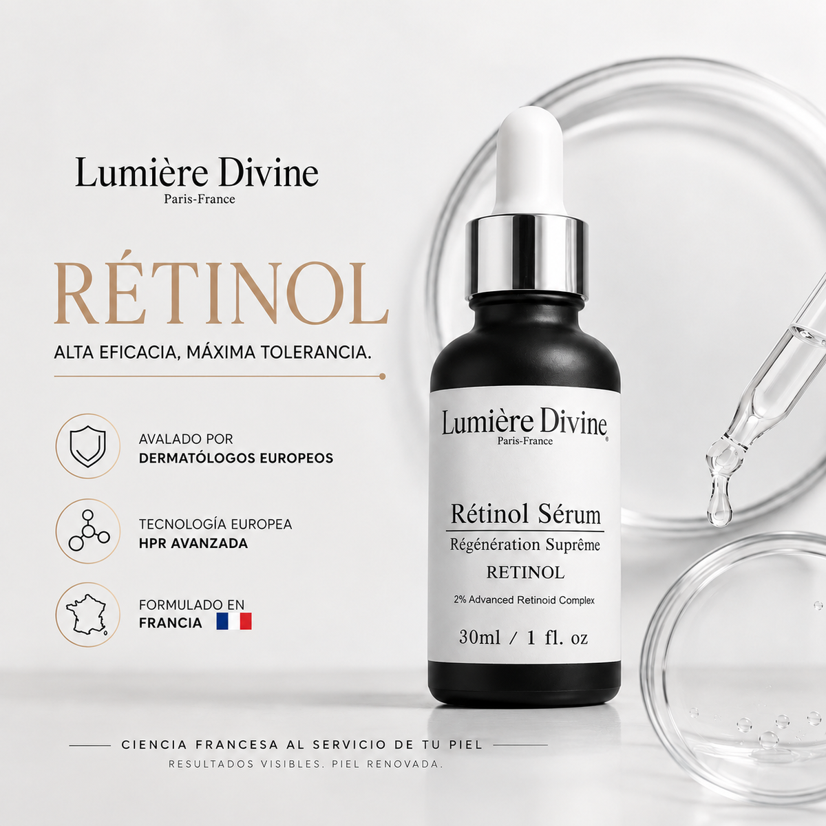 sérum hpr retinol antiedad rejuvenecedor 30 ml